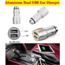 Philex Aluminum Alloy Dual USB Car Charger 3.1A