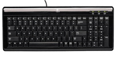 Logitech Ultra-Flat Keyboard Black