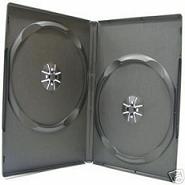 DVD Covers - DOUBLE - 100X (BLACK)