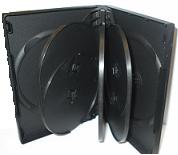 DVD Covers - Holds 6 - 10x (BLACK)