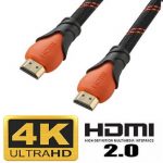  HDMI V2.0 1M 4K M-M Cable (New 2.0 standard supports 1080p - 4096p!) Gold Tipped,Shielded